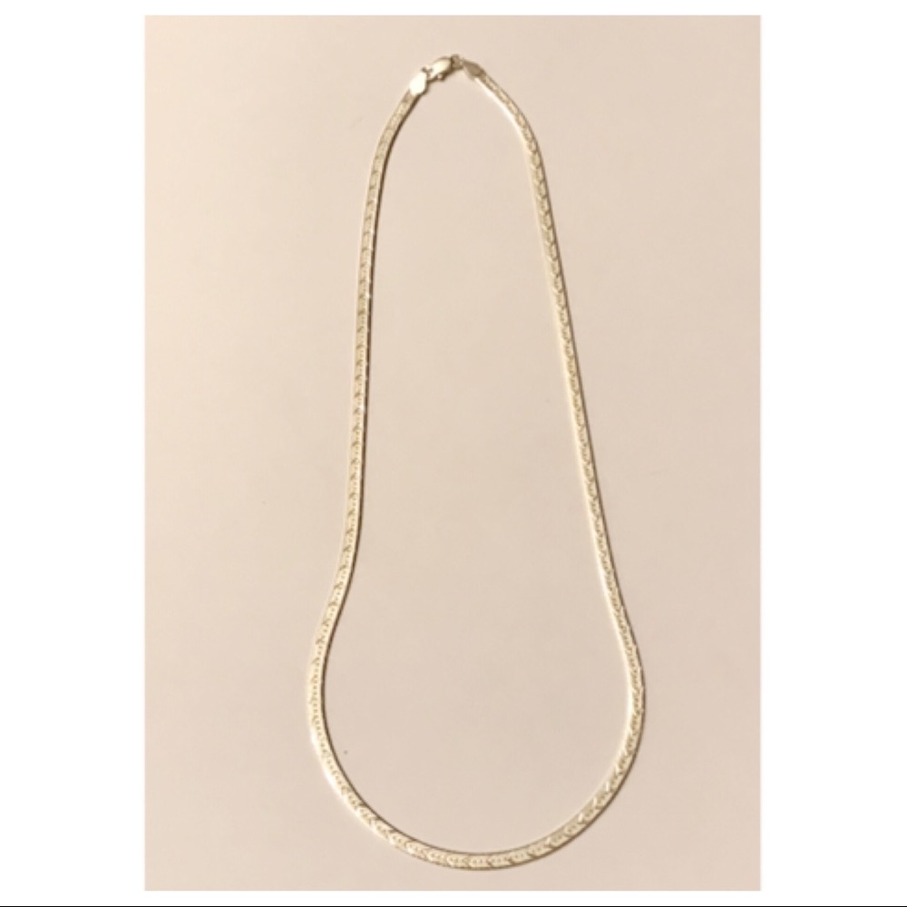 18” Sterling Silver Necklace